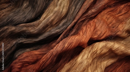 hair texture. Generative AI photo