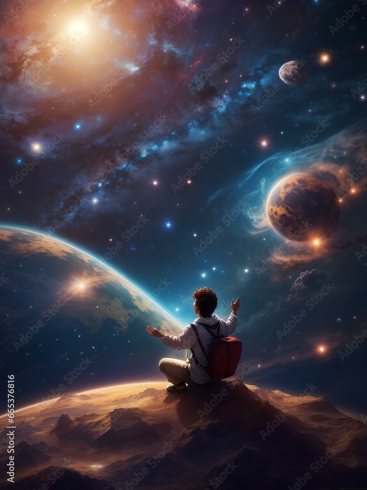 The whole universe is friendly. The whole universe is friendly.