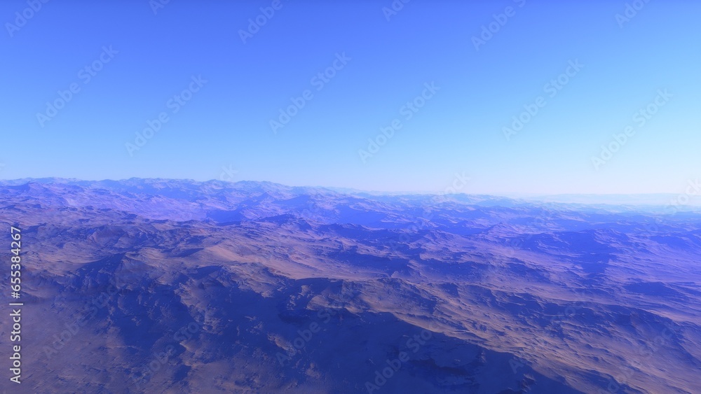 landscape on planet Mars, scenic desert scene on the red planet
landscape on planet Mars, scenic desert scene on the red planet