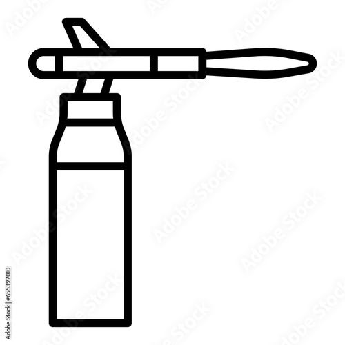 Outline Blowtorch icon