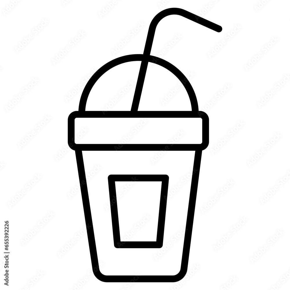 Outline Smoothie icon Outline Smoothie icon
