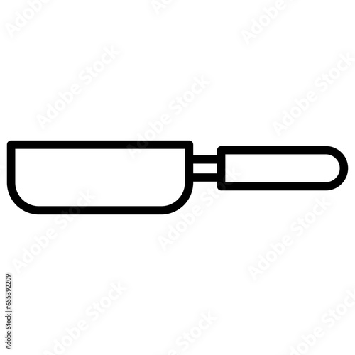 Free Download Outline Saucepan icon - GFXLoad