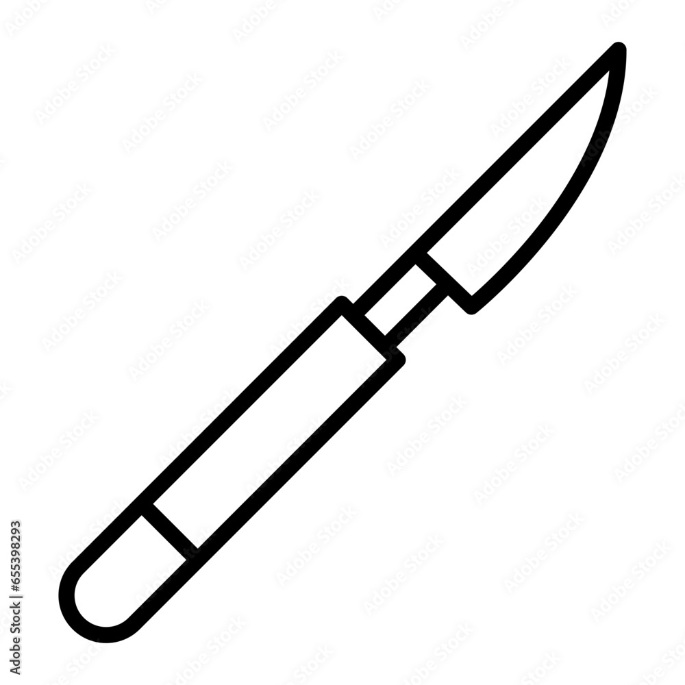 Outline Scalpel icon Outline Scalpel icon
