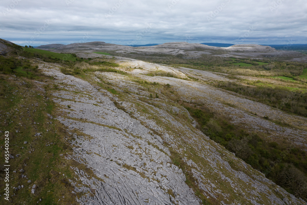 Burren region of County Clare, Ireland. Burren region of County Clare, Ireland.