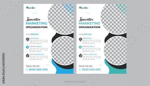 Creative Business Flyer Design Template (ID: 655401413)
