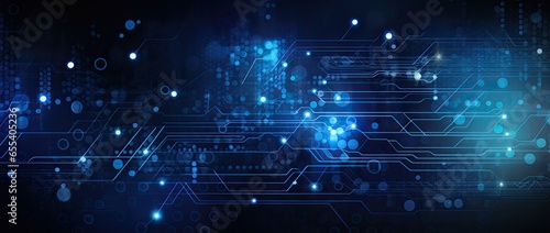 futuristic digital electric tech circuit board pattern background