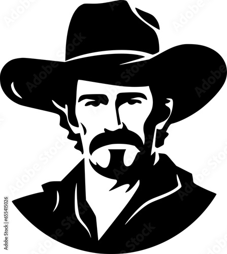 Western - High Quality Vector Logo - Vector illustration ideal for T-shirt graphic
