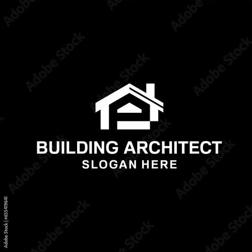 architecture house building logo