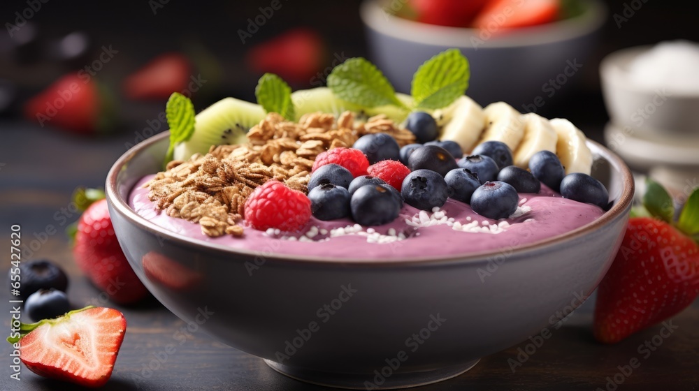 yogurt with berries yogurt with berries