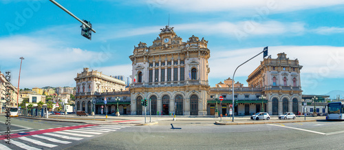 Railway station in Genoa