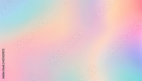 pastel colors cute pink holographic gradient background design