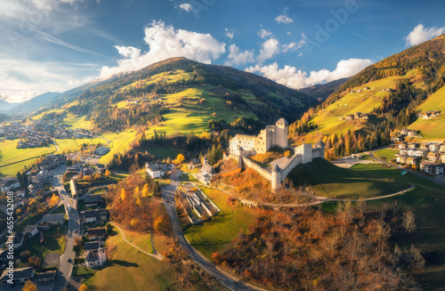 Aerial view of beautiful me...