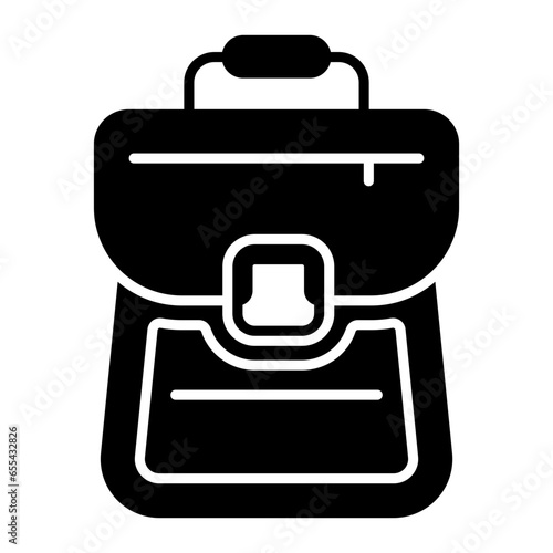 Travel Goods Glyph Icon