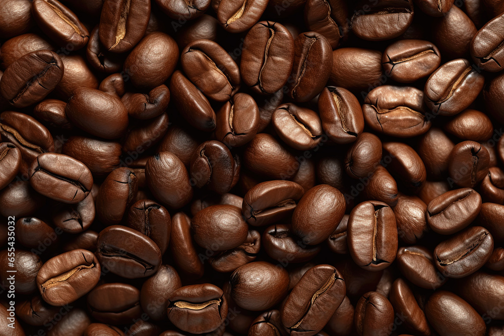 Fototapeta premium coffee beans background
