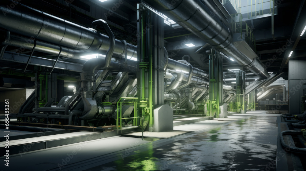 A state-of-the-art waste-to-energy facility, converting refuse into electricity and heat A state-of-the-art waste-to-energy facility, converting refuse into electricity and heat
