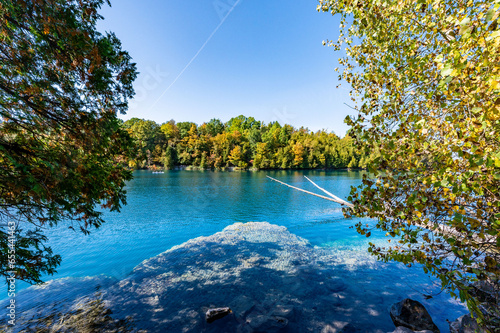 Green Lakes State Park: Syracuse, NY's natural gem featuring emerald lakes and scenic trails, ideal for outdoor enthusiasts and nature lovers