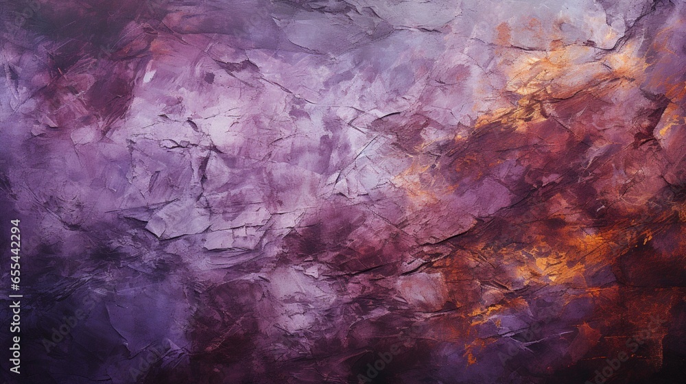 Distressed texture in purple background