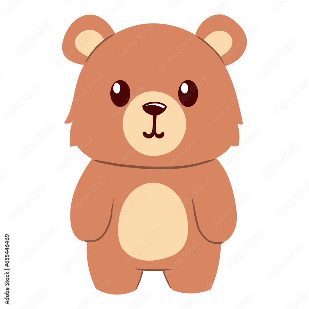 cute bear vector illustration cute bear vector illustration