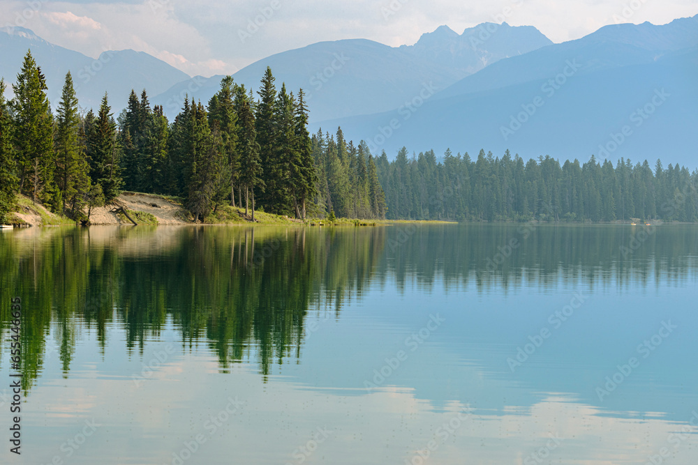 Fototapeta premium Lake Edith, Jasper (6)