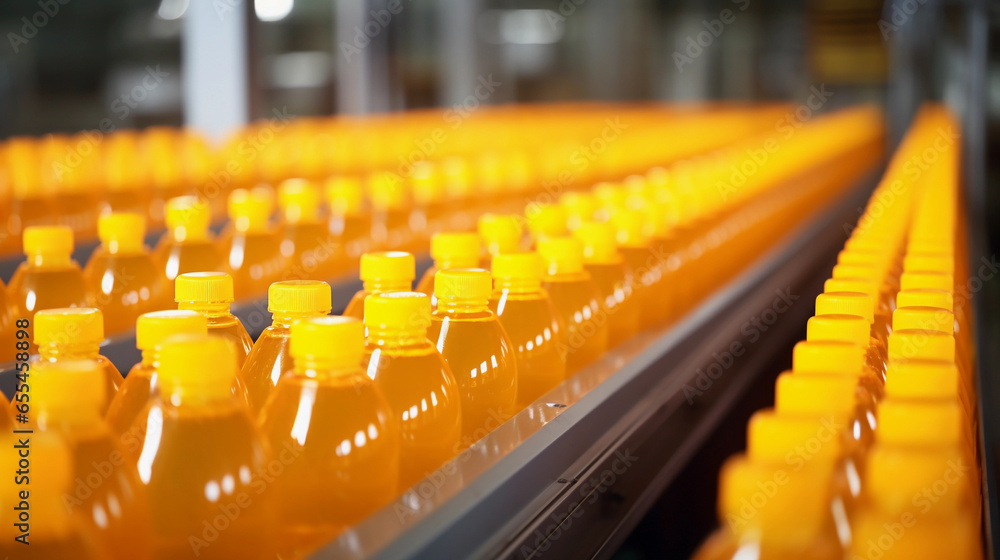 Efficiency in Fruit Juice Production - The Art of Crafting Delicious Beverages in a Modern Factory Setting