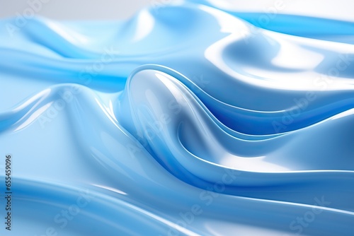 Blue gel refreshing abstrac...