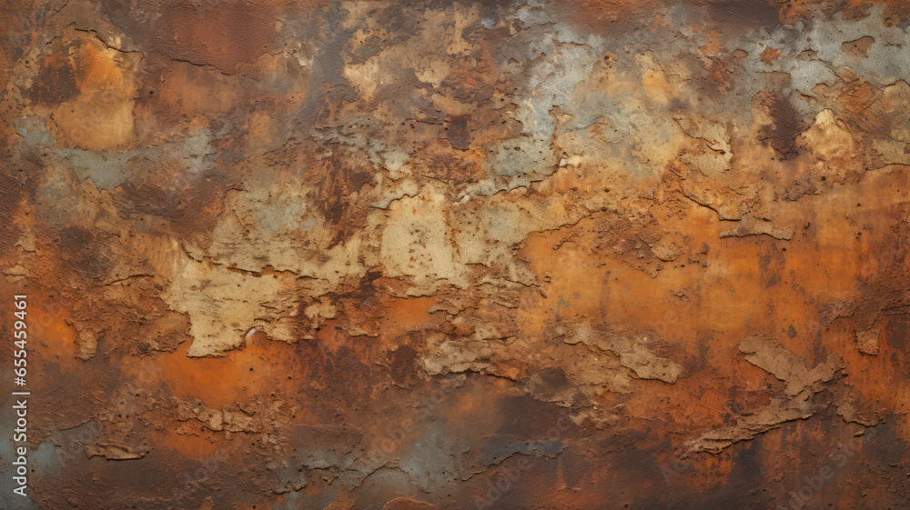 Rustic and weathered steel texture with corrosion and rust Rustic and weathered steel texture with corrosion and rust