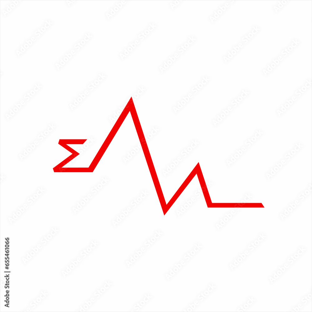 Emergency logo design with letter M concept. Emergency logo design with letter M concept.