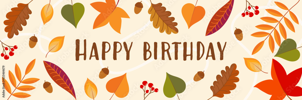 Φωτογραφία Happy Birthday - Schriftzug in englischer Sprache - Alles Gute zum Geburtstag