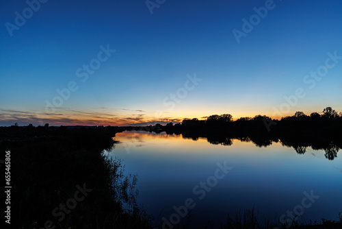 Schulensmeer during the blue hour