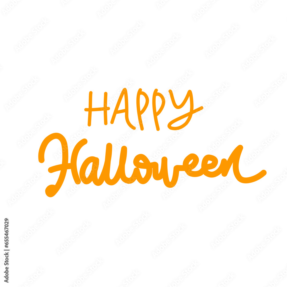 hand drawn happy halloween letter hand drawn happy halloween letter