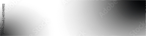 Black stippled gradient background pattern with spray and half tone effects, textured noise and tone gradation. Flat vector illustration isolated