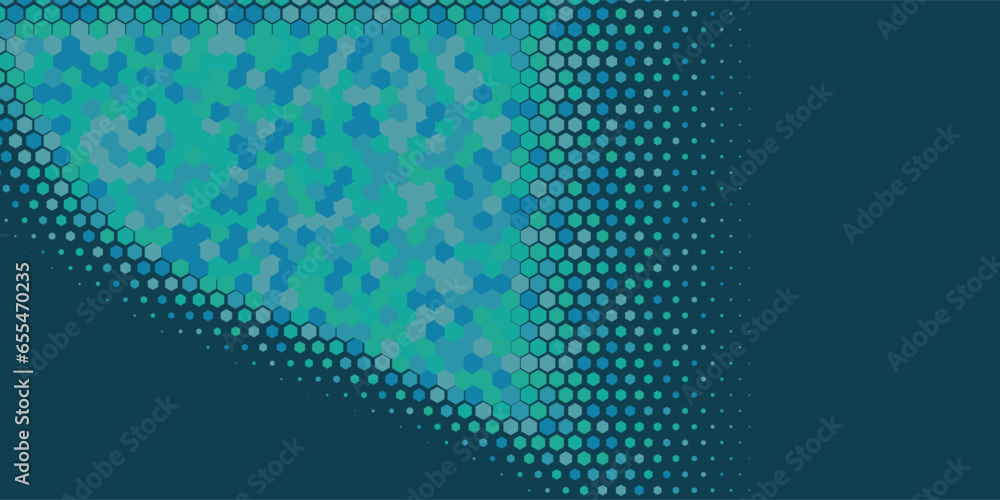 Geometric abstract Hexagon multi Color Background Geometric abstract Hexagon multi Color Background