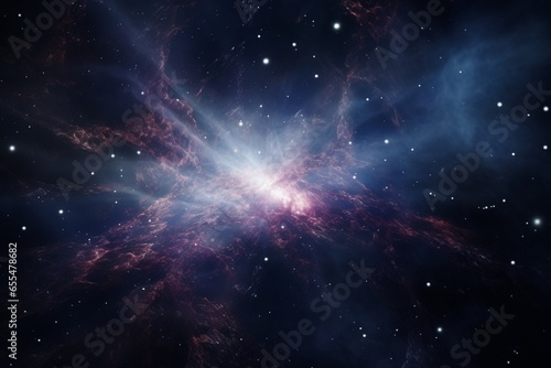 space galaxy background, Generative AI