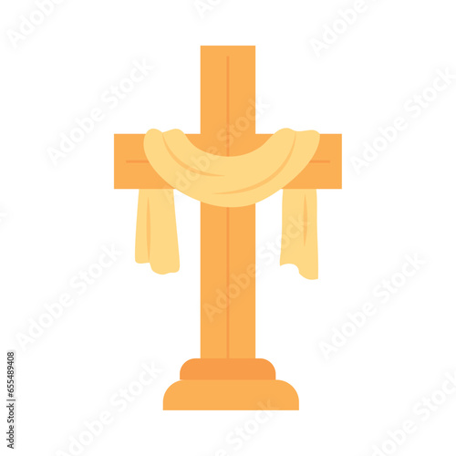 catholic cross golden