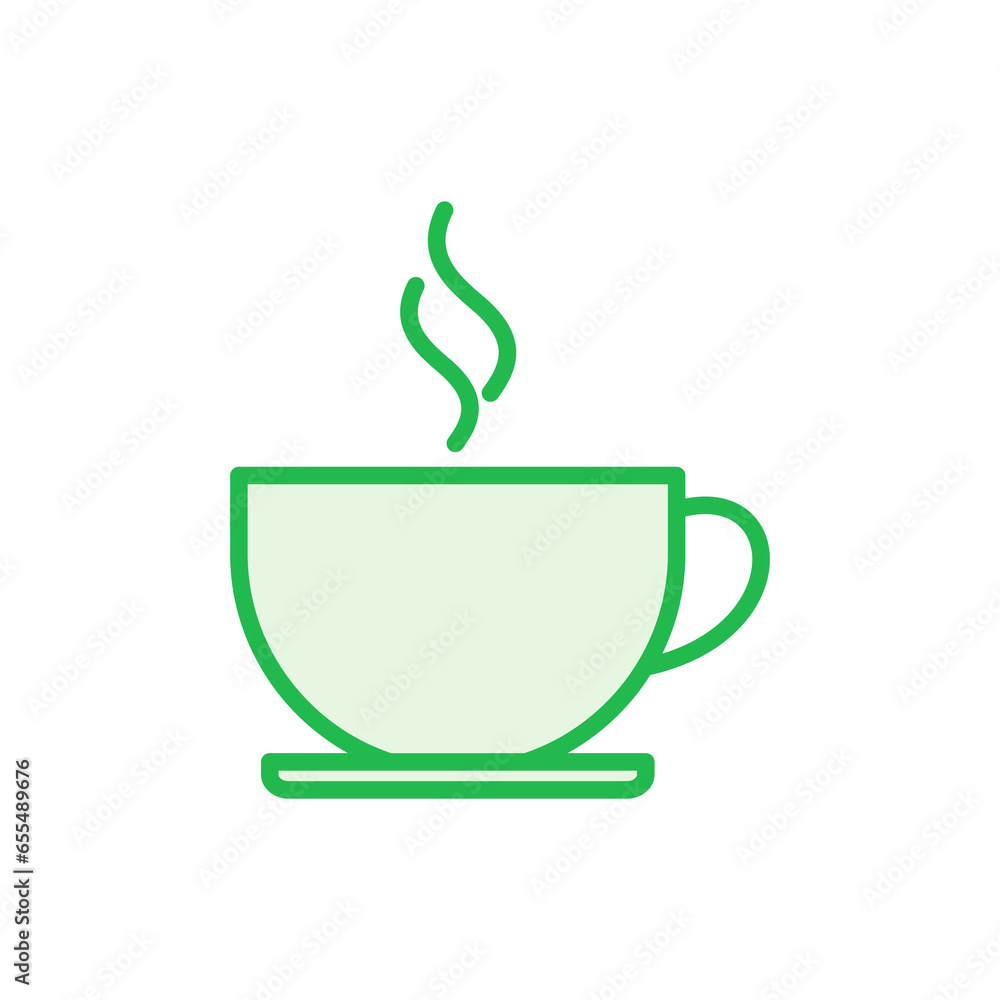 Coffee cup icon set. cup a coffee icon vector. Coffee cup icon set. cup a coffee icon vector.