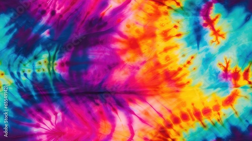 seamless repeatable pattern of tie dye swirls that can be repeated to create an endless pattern. generative AI