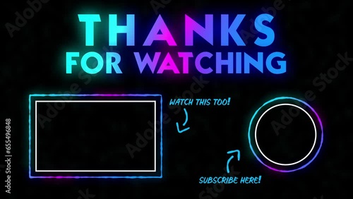 Thanks for watching, outro video for channel, subscribe my channel photo