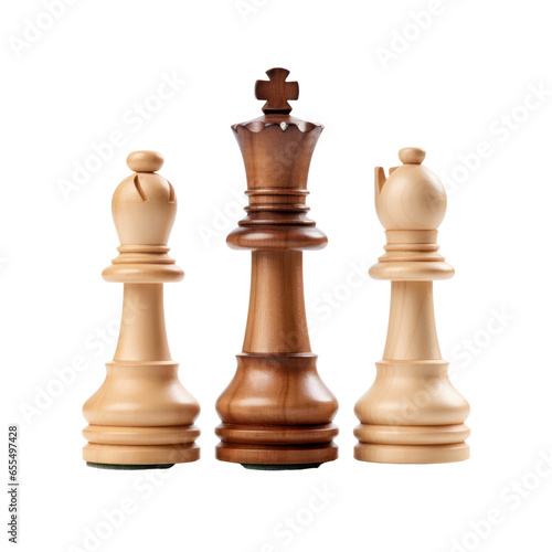 chess pieces object isolated png. Fototapet