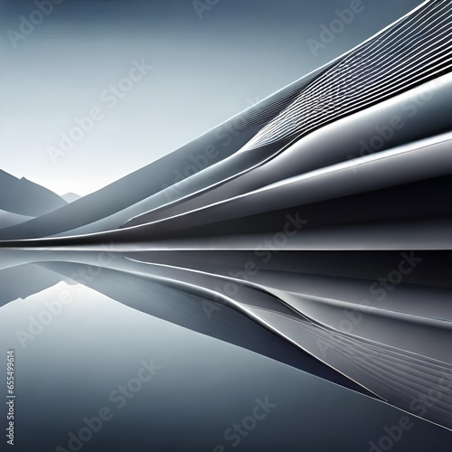Vector illustration of gray abstract background.