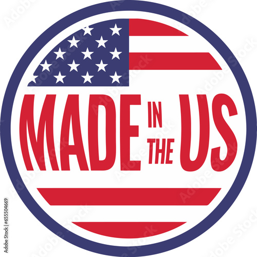 Free Download Made In The United States Of America (USA) Label - GFXLoad
