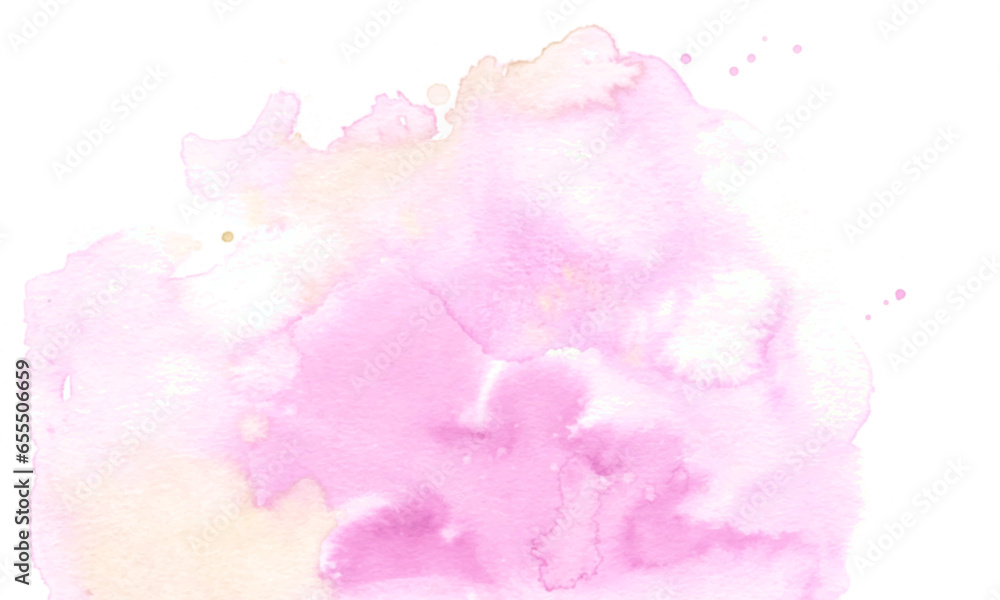 Vector hand painted pastel watercolour texture background