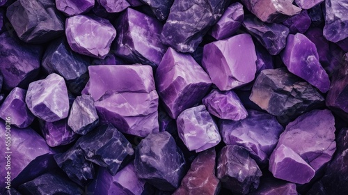 Close-Up of Toned Lilac Rock Texture: Colorful Stone Background 