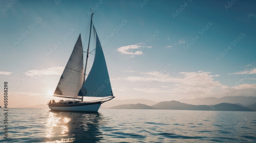 sailboat on the sea
