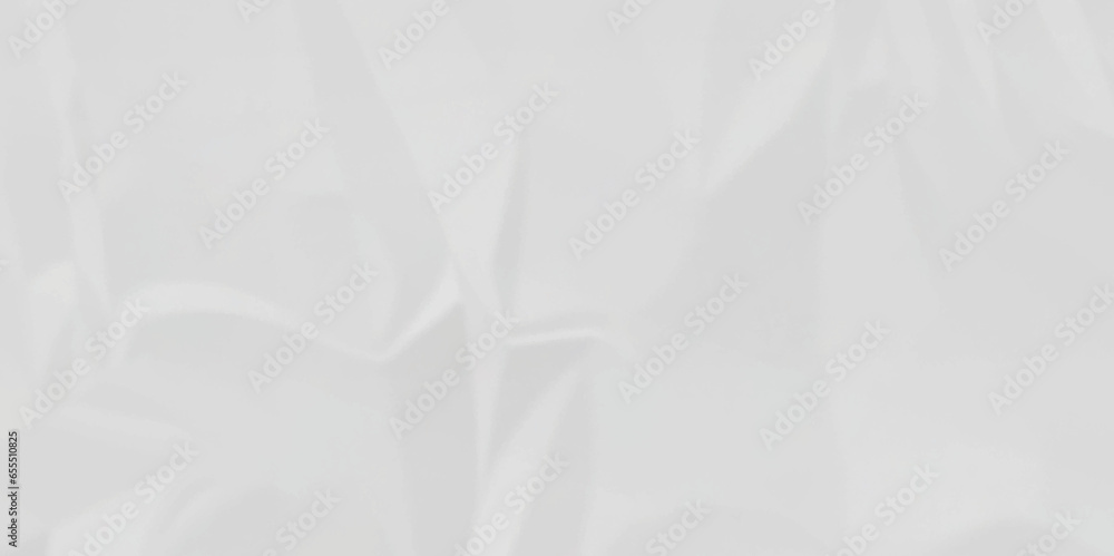 Obraz premium White paper texture. Crumpled paper texture. White crumpled paper texture crush paper so that it becomes creased and wrinkled. Old white crumpled paper sheet background texture.
