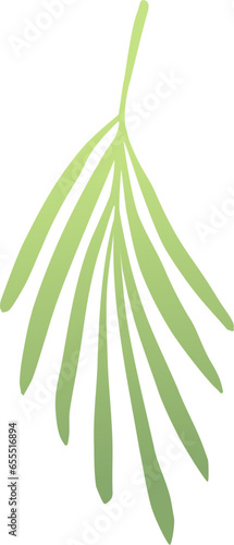 Vector Illustration Green Leaves