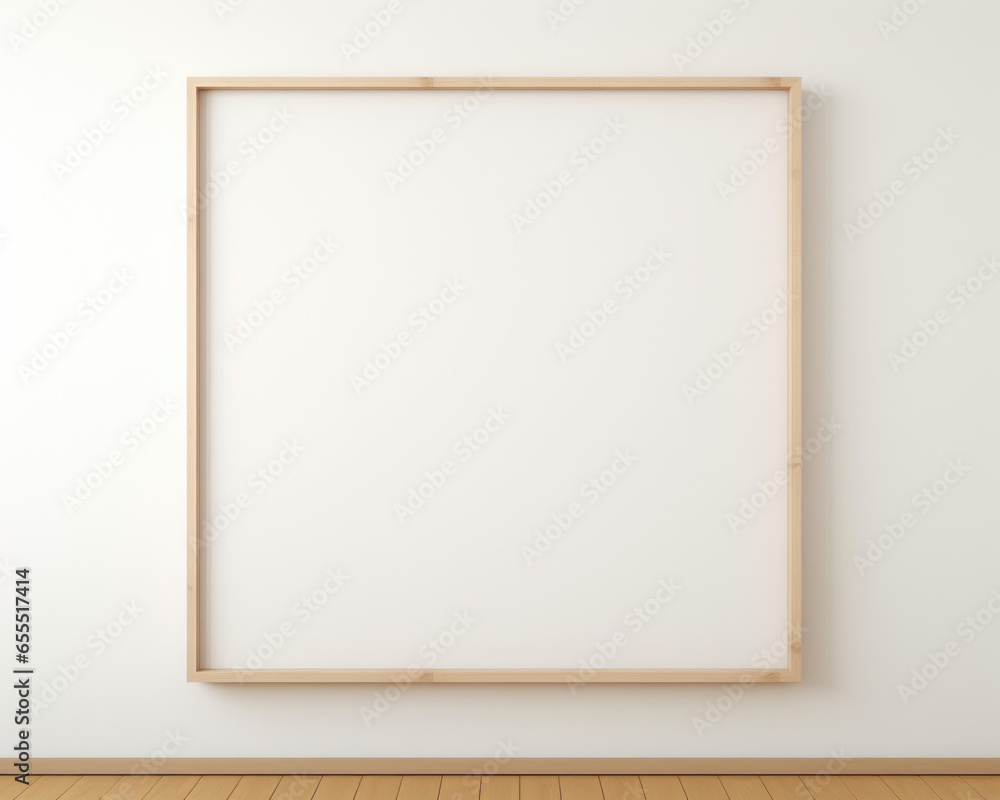 frame isolated on a wall with an empty slot frame isolated on a wall with an empty slot