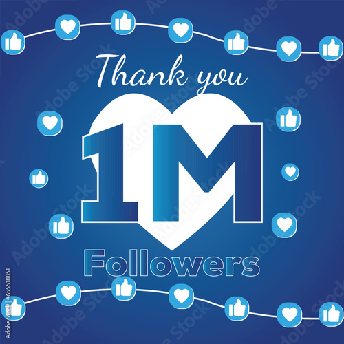 thank you for 1 million followers