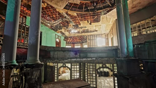 Naturally-lit Dilapidated Mansion