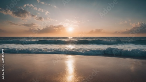 sunset on the sea © Seyn Arft