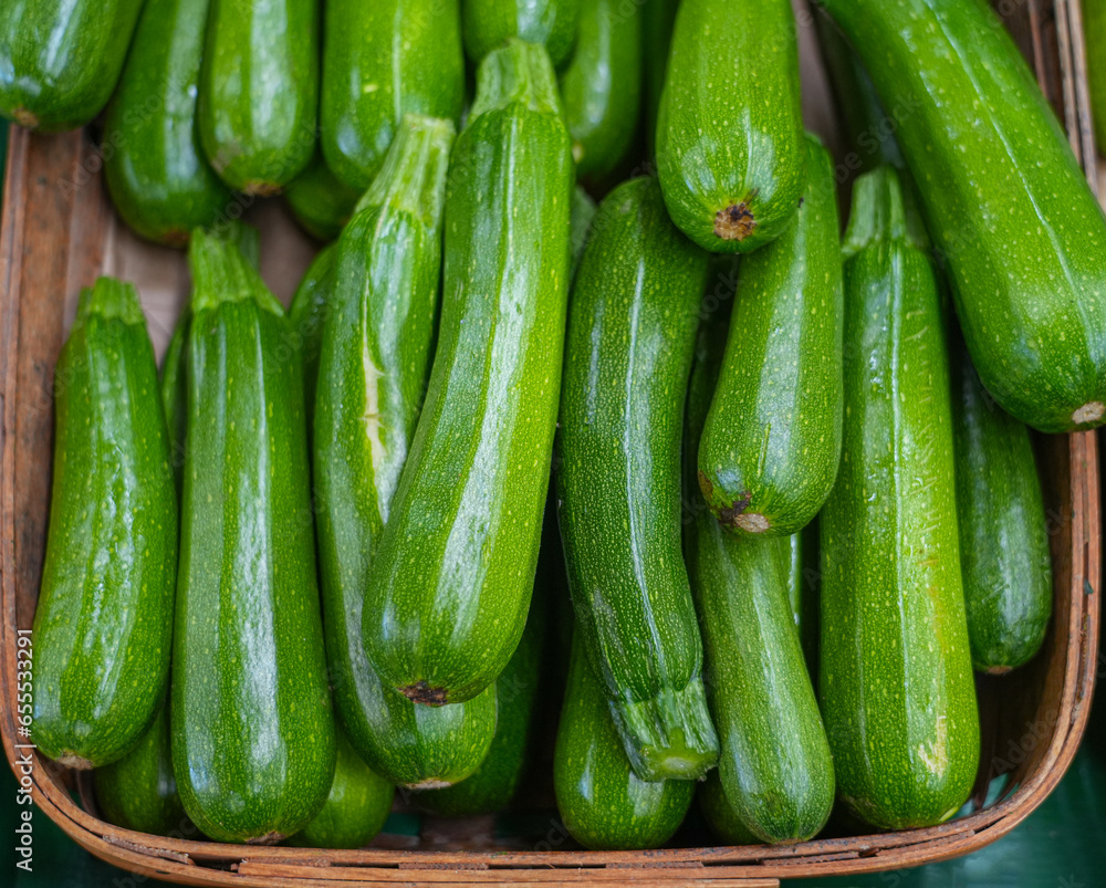 close up on fresh zucchini vegetable close up on fresh zucchini vegetable